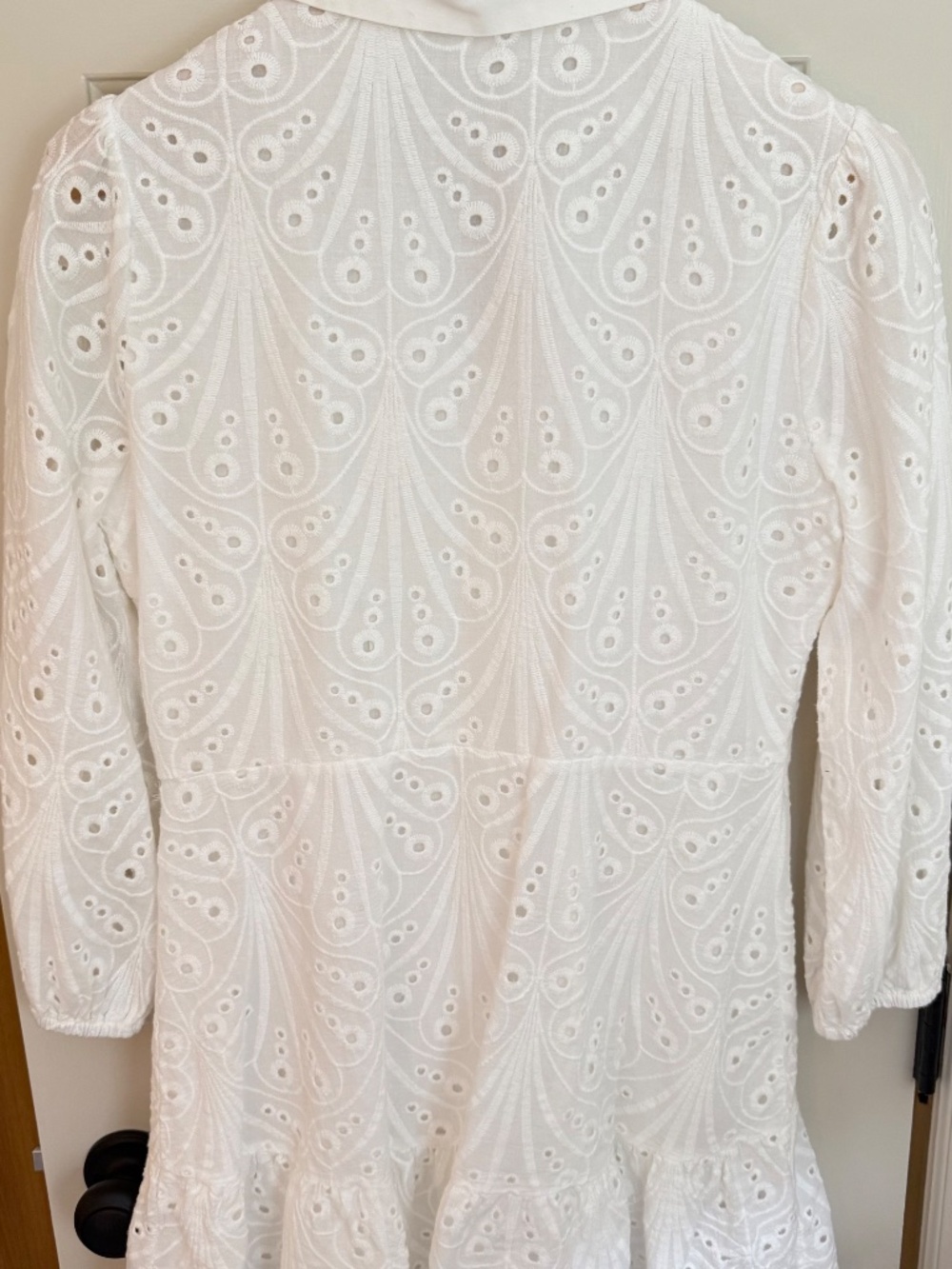 MANGO White Eyelet Sundress (US 8) - Picture 3 of 6
